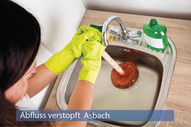 Abfluss verstopft Asbach
