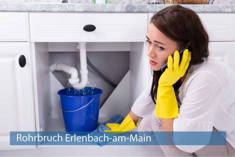 Rohrbruch Erlenbach-am-Main