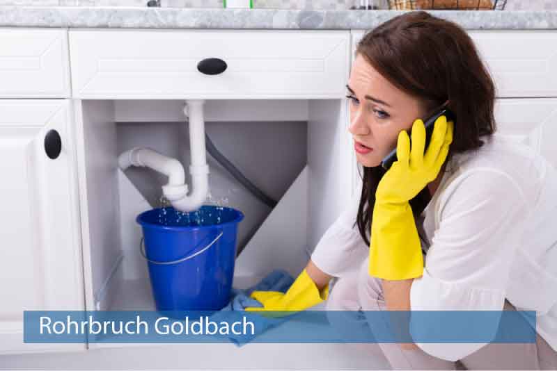 Rohrbruch Goldbach