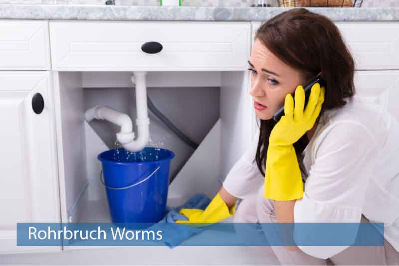 Rohrbruch Worms
